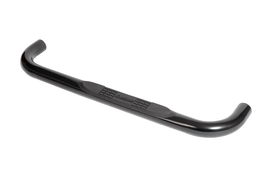 DZ372031 – DEE ZEE Nerf Bar, With Step Pads 3 Inch Round Bent Powder Coated Black Steel Without End Caps Rocker Panel...